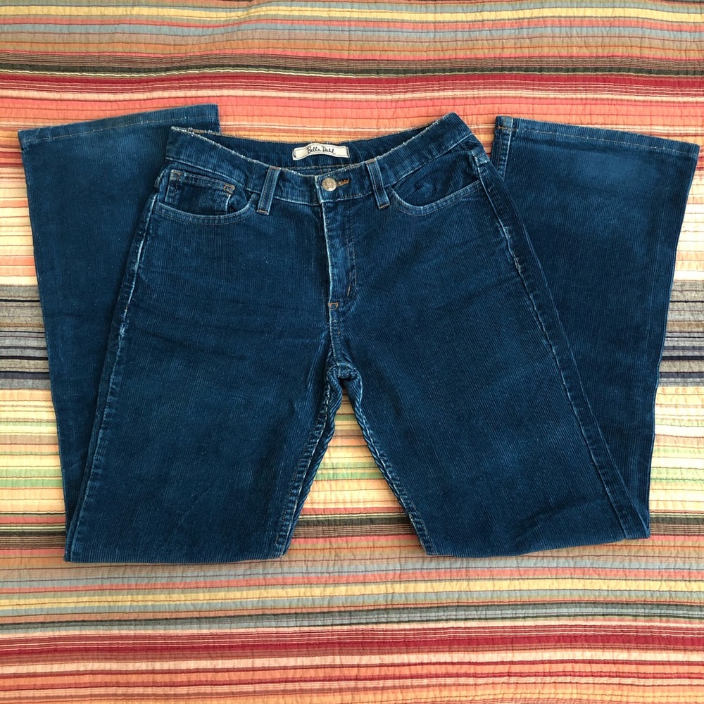 Bella Dahl vintage blue corduroy pants